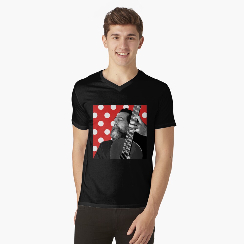 Item preview, V-Neck T-Shirt designed and sold by manuserr.