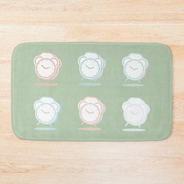Item preview, Tik...Tik...I'm your funny clock-light green background designed and sold by CSouissi.