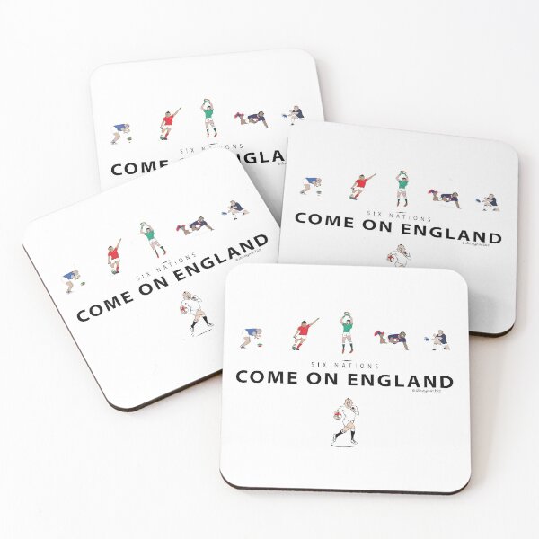 Item preview, Six Nations rugby - Come on England designed and sold by dizzycatbiz.
