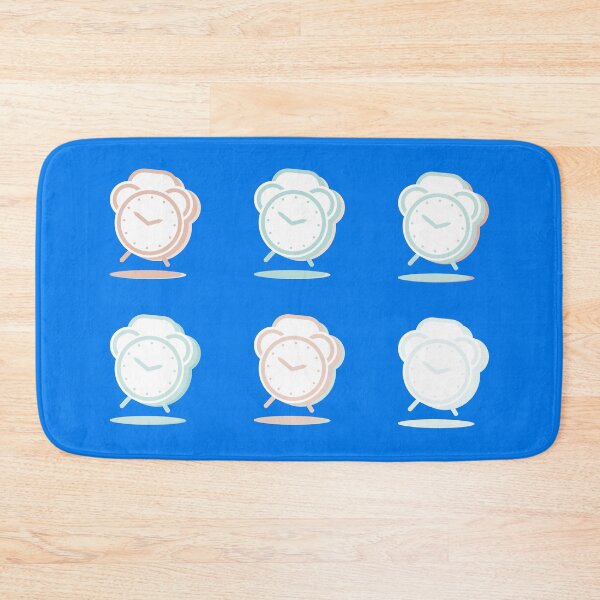 Item preview,  Tik...Tik...I'm your funny clock-electric blue background designed and sold by CSouissi.