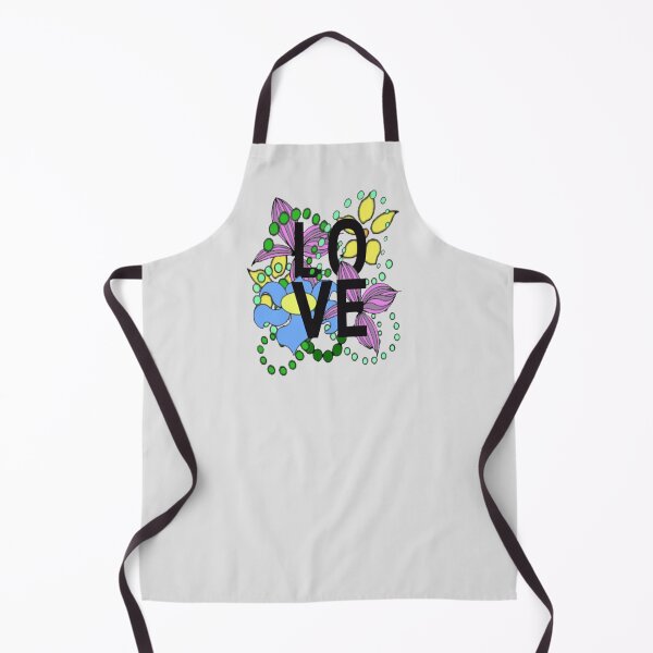 Item preview, LOVE and colorful flowers. designed and sold by LindaLG.