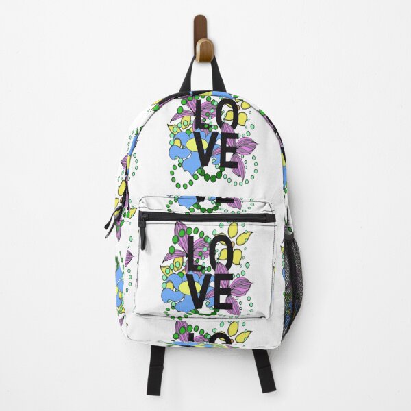 Item preview, LOVE and colorful flowers. designed and sold by LindaLG.