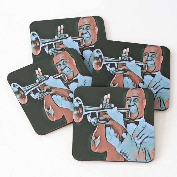 Item preview, Louis Armstrong Pop Art designed and sold by hop2swing.