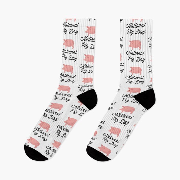 Item preview, National Pig Day designed and sold by Nurul Hoda.