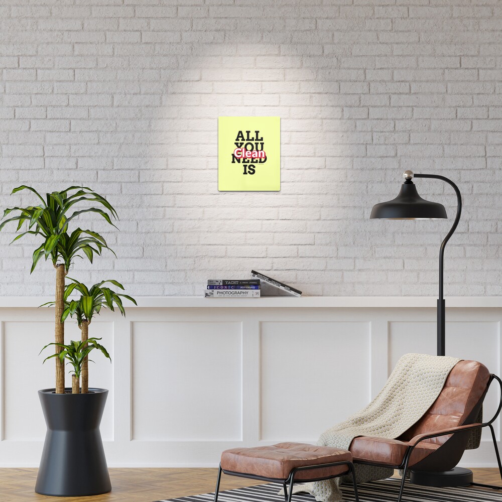 Item preview, Metal Print designed and sold by SavvyCleaner.