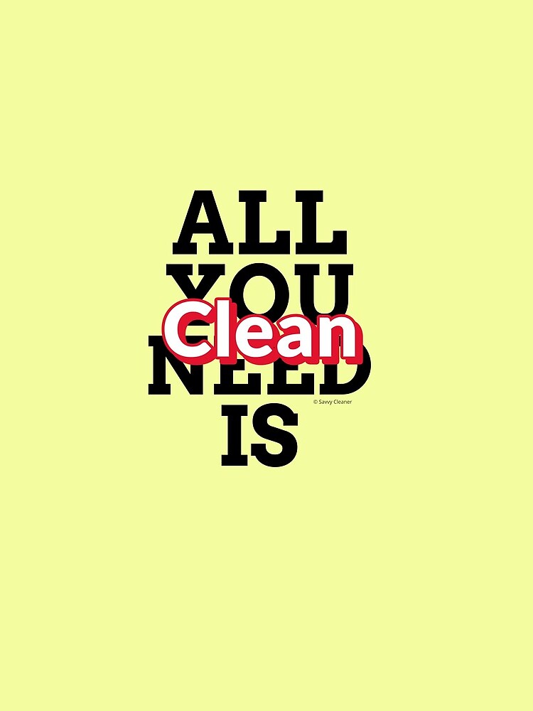 Thumbnail 3 of 3, Drawstring Bag, All You Need Is Clean Fun Housekeeping Cleaning Humor designed and sold by SavvyCleaner.