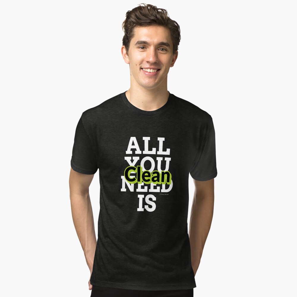 Item preview, Tri-blend T-Shirt designed and sold by SavvyCleaner.