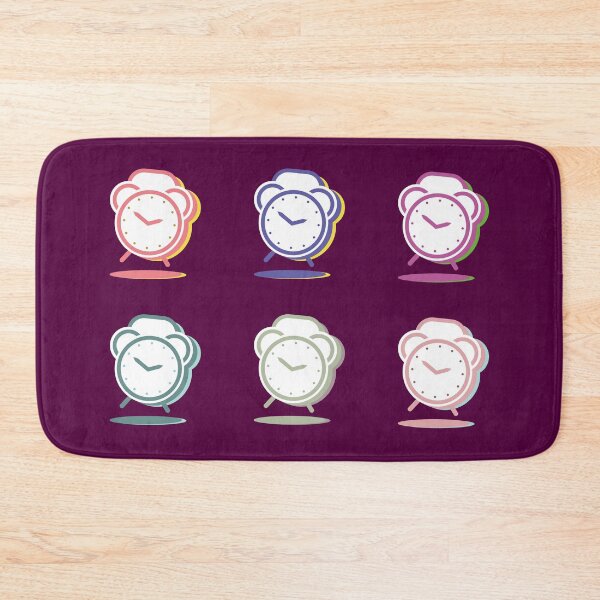 Item preview,  Tik...Tik...I'm your funny clock-purple background designed and sold by CSouissi.