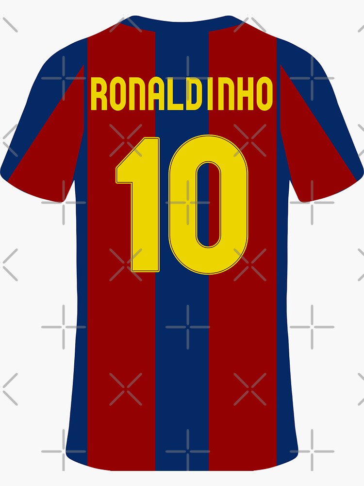 Barcelona 2007/08 Home jersey Ronaldinho jersey