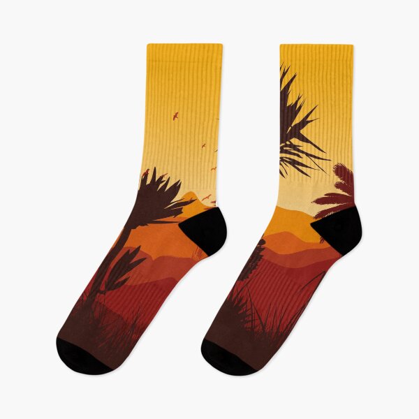 Item preview, Palm Trees in Sunset Silhouette designed and sold by thecraftapparel.