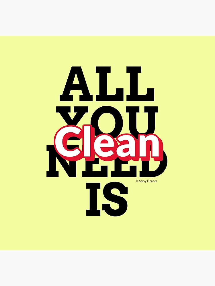 Thumbnail 5 of 5, Coasters (Set of 4), All You Need Is Clean Fun Housekeeping Cleaning Humor designed and sold by SavvyCleaner.