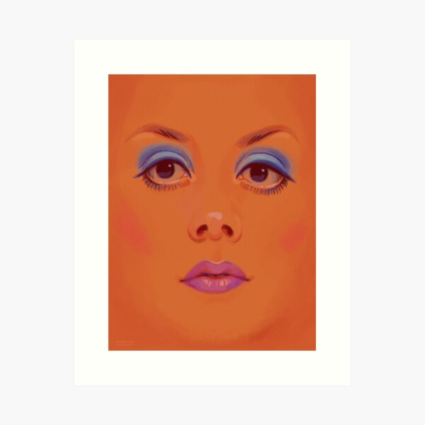 Mod Model Art Print
