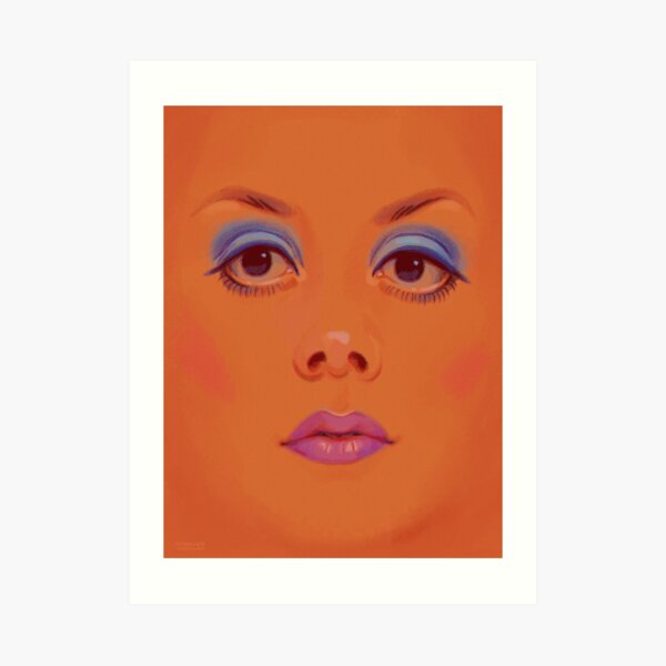Mod Model Art Print