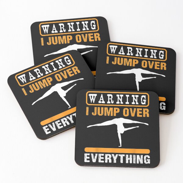 Item preview, Warning I Jump Over Everything Climb Swinging Jump Parkour designed and sold by charissamo77.