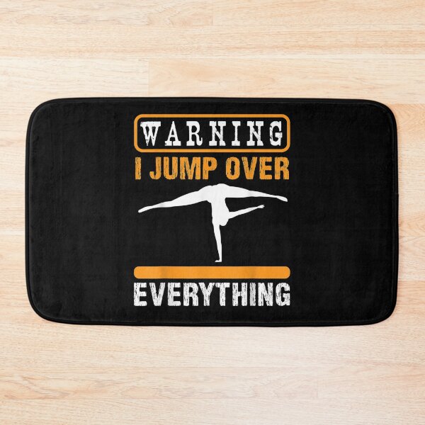 Item preview, Warning I Jump Over Everything Climb Swinging Jump Parkour designed and sold by charissamo77.