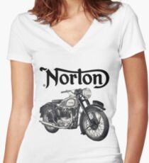 norton Women's Fitted V-Neck T-Shirt
