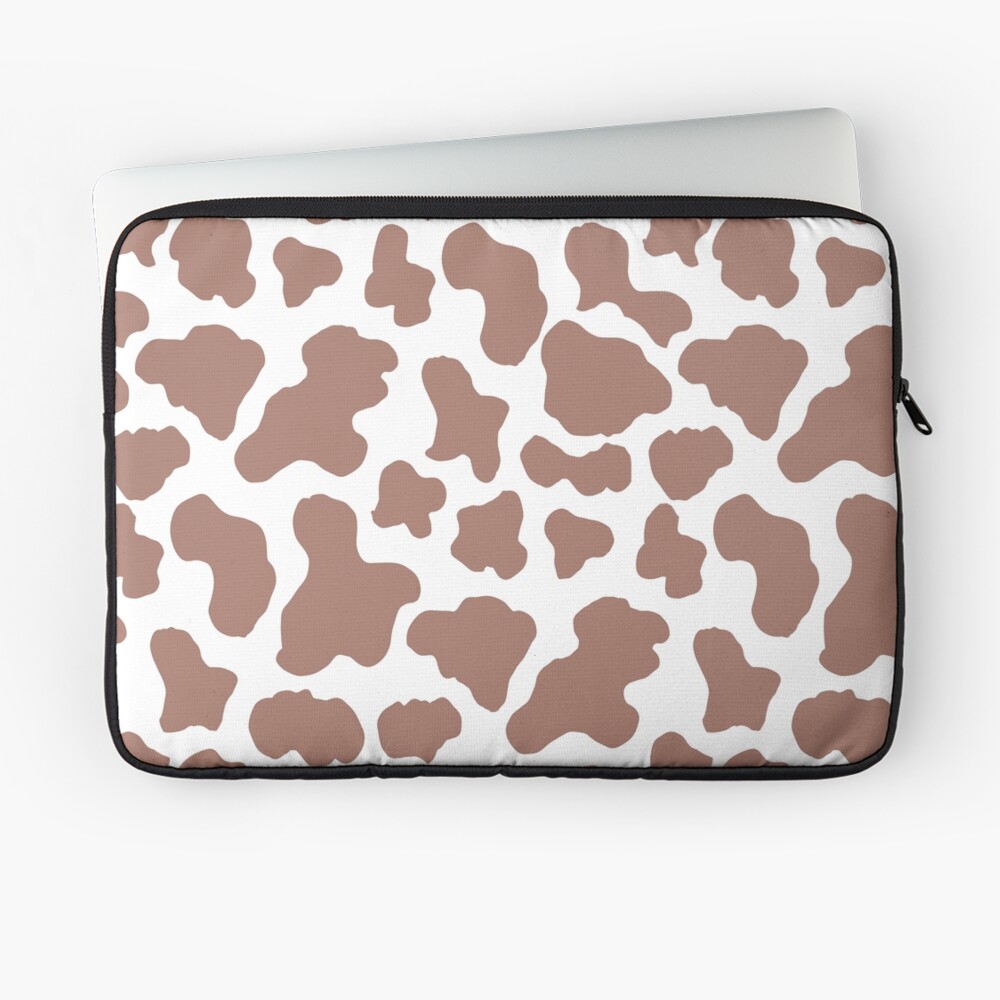 Chocolate brown cow print aesthetic pattern  iPad Case & Skin for Sale by  Andrea Lauren