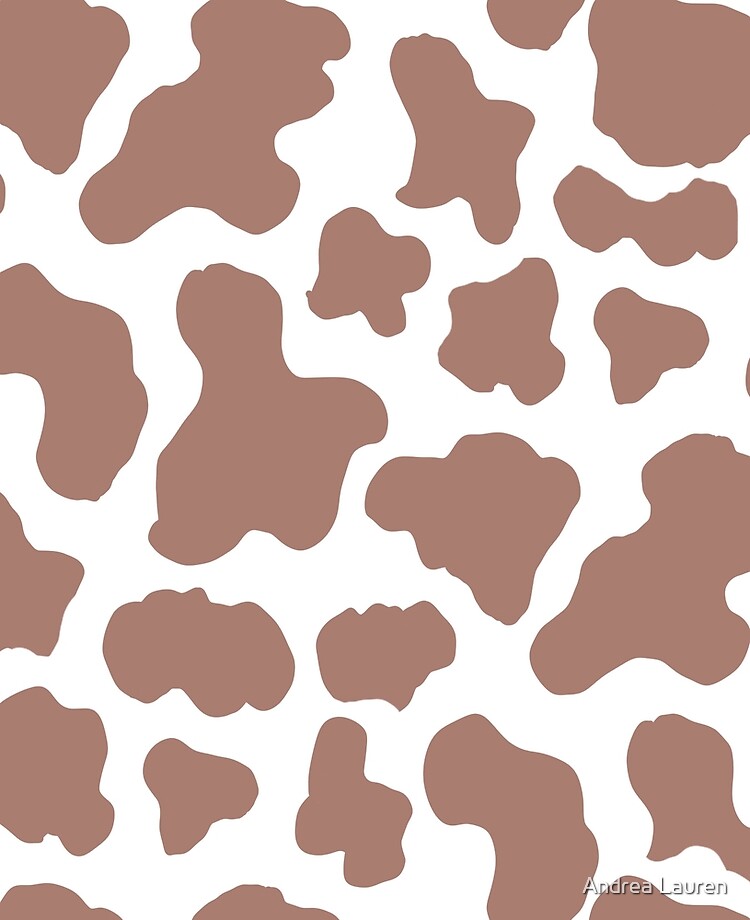 Brown cow print wallpaper  Cow print wallpaper, Cow wallpaper, Brown  wallpaper