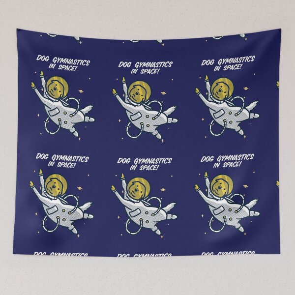 Item preview, Dog gymnastics in space designed and sold by TheRightHonMP.