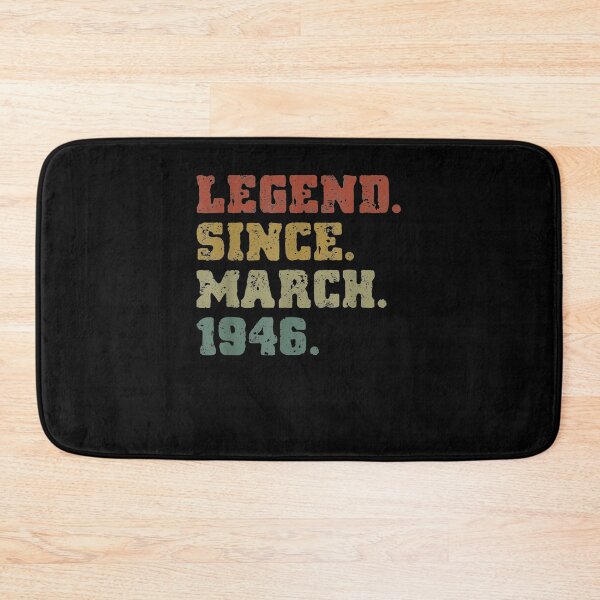 Item preview, 75th Birthday Gifts 75 Years Old Legend Since March 1946 designed and sold by charissamo77.