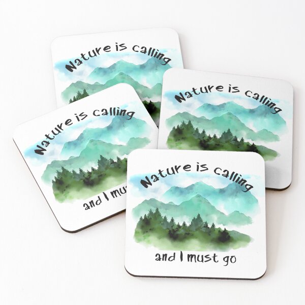 Item preview, Nature is Calling and i must go designed and sold by thepetcellar.