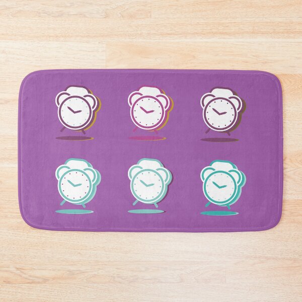 Item preview,  Tik...Tik...I'm your funny clock-purple background designed and sold by CSouissi.
