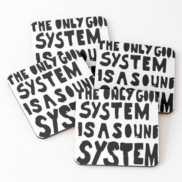 Item preview, The only good System is a Soundsystem designed and sold by Funshirts-.