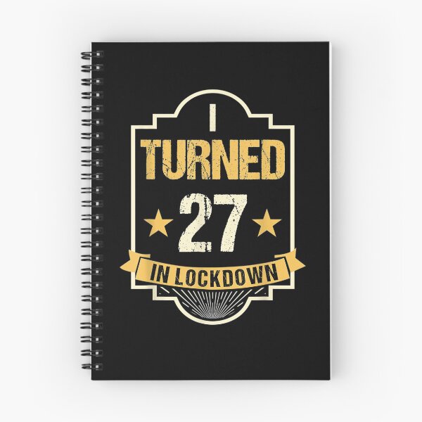 Item preview, I Turned 27 In Lockdown Birthday Gift  designed and sold by lolahomya.