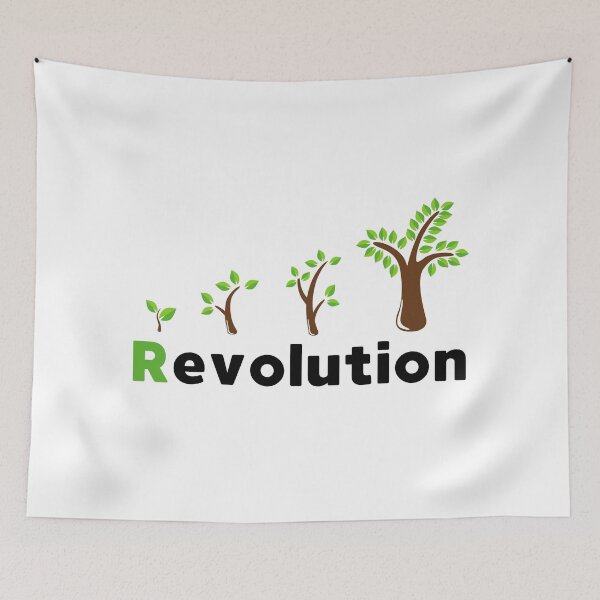 Item preview, Revolution - Evolution green designed and sold by windcolors.