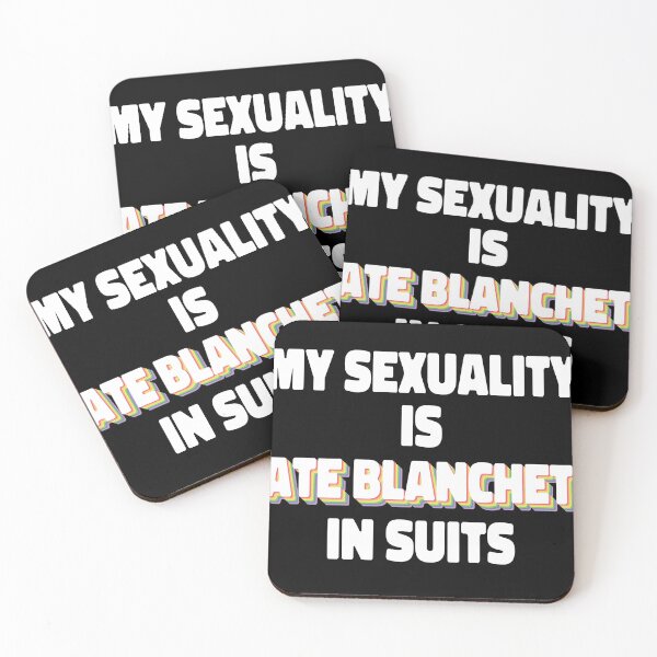 Item preview, My Sexuality Is Cate Blanchett In Suits designed and sold by ColoredRatio.