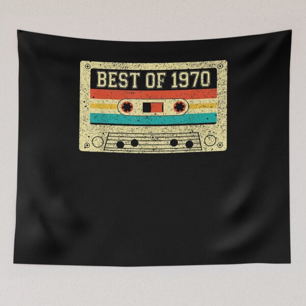 Item preview, 51st Birthday Gifts Best Of 1970 Funny Cassette Tape Vintage  designed and sold by lolahomya.