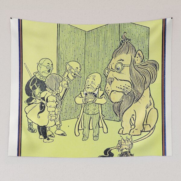 Item preview, The Wizard of Oz Illustration from the Wizard of Oz vintage art designed and sold by Vintage Designs +.