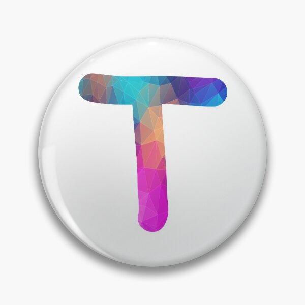 Item preview, Letter T Capital Alphabet Colorful Art Funny T Gift designed and sold by Shariss.