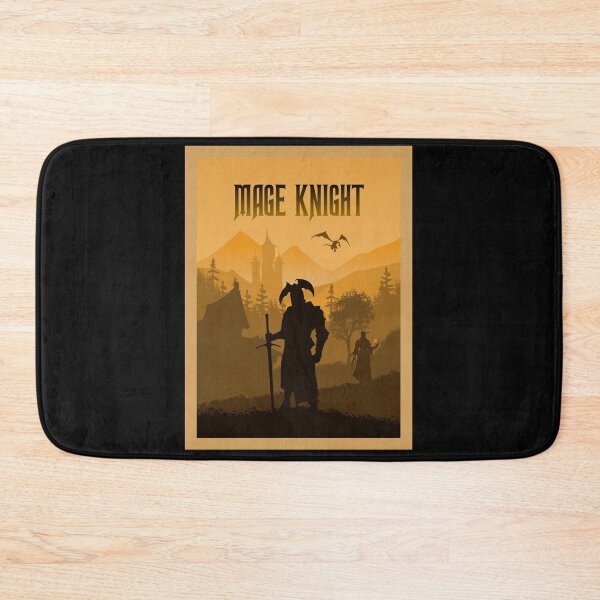 Item preview, Mage Knight - Board Games - Minimalist Travel Poster Style - Board Game Art designed and sold by MeepleDesign.