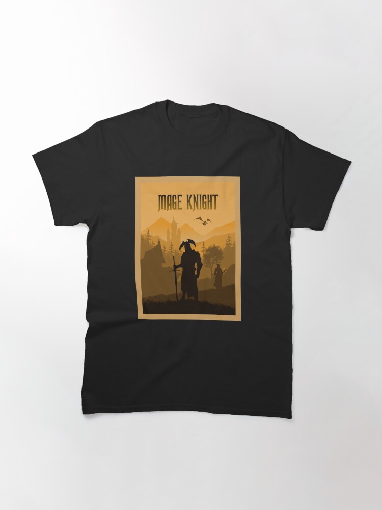 Discover Mage Knight - Board Games - Minimalist Travel Poster Style - Board Game Art Classic T-Shirt