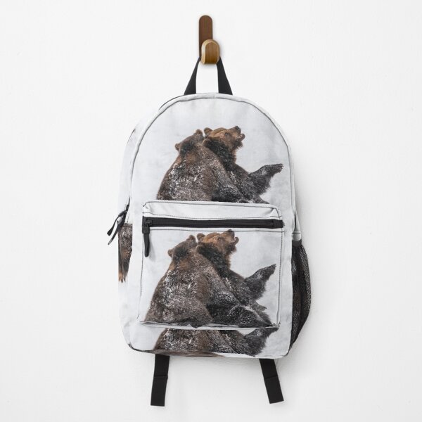 Item preview, Brown bears play in the deep snow designed and sold by Ingo Gerlach.