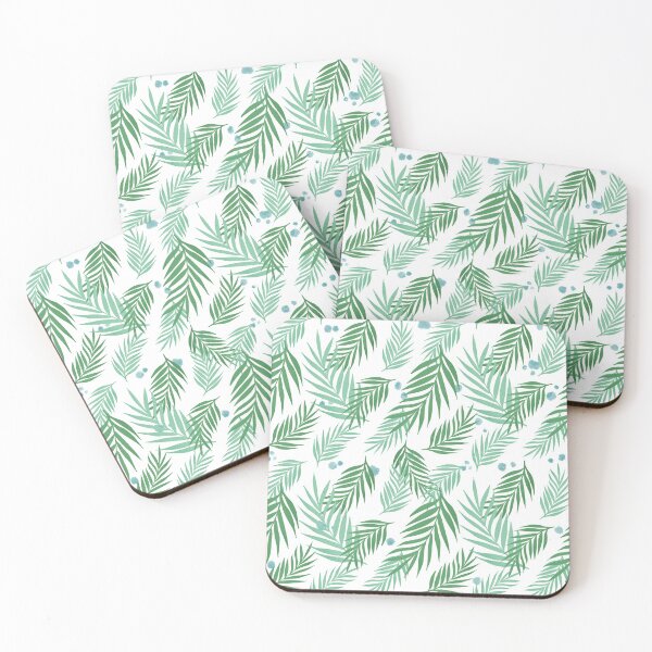 Item preview,  Tropical Palm Leaves Surface Pattern Design (Green) designed and sold by AfuaBDesigns.
