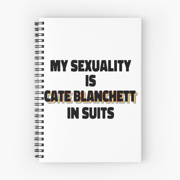 Item preview, My Sexuality Is Cate Blanchett In Suits designed and sold by ColoredRatio.