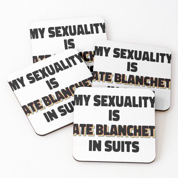 Item preview, My Sexuality Is Cate Blanchett In Suits designed and sold by ColoredRatio.