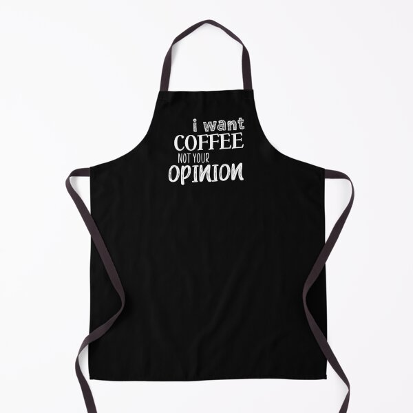 Item preview, I want coffee not your opinion designed and sold by Mandala & More.
