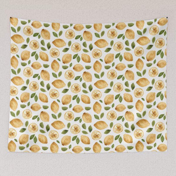 Item preview, Lemon Grove, Lemon Painting, Lemon Decor, Citrus, Yellow designed and sold by cateandrainn.