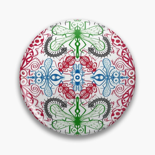 Item preview, Funny bugs going for a beautiful choreography pattern design designed and sold by Zoo-co.