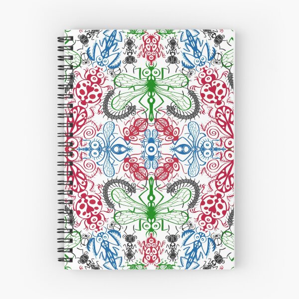 Item preview, Funny bugs going for a beautiful choreography pattern design designed and sold by Zoo-co.