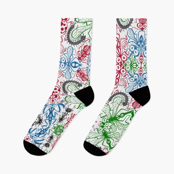 Item preview, Funny bugs going for a beautiful choreography pattern design designed and sold by Zoo-co.