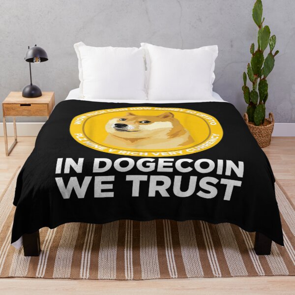 Item preview, In Dogecoin We Trust- Blockchain Cryptocurrency T Shirt designed and sold by Trendy Shirt.