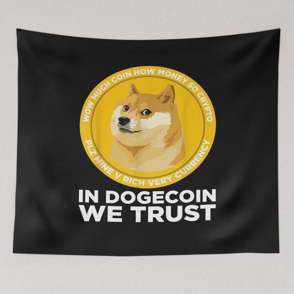Item preview, In Dogecoin We Trust- Blockchain Cryptocurrency T Shirt designed and sold by Trendy Shirt.