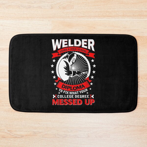 Item preview, Funny Welder Using A Highschool Diploma Gift Welding  designed and sold by lolahomya.