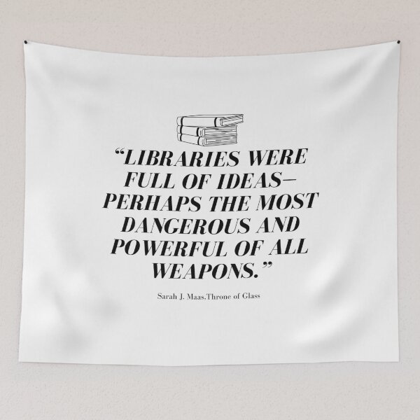Item preview, throne of glass libraries quote sarah j maas  designed and sold by lexynlee.
