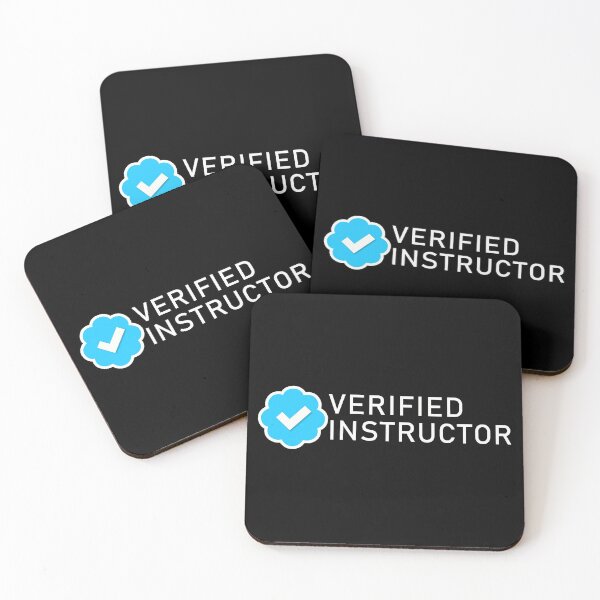 Item preview, Verified Instructor - Verified Check designed and sold by Chaotic Neutral.