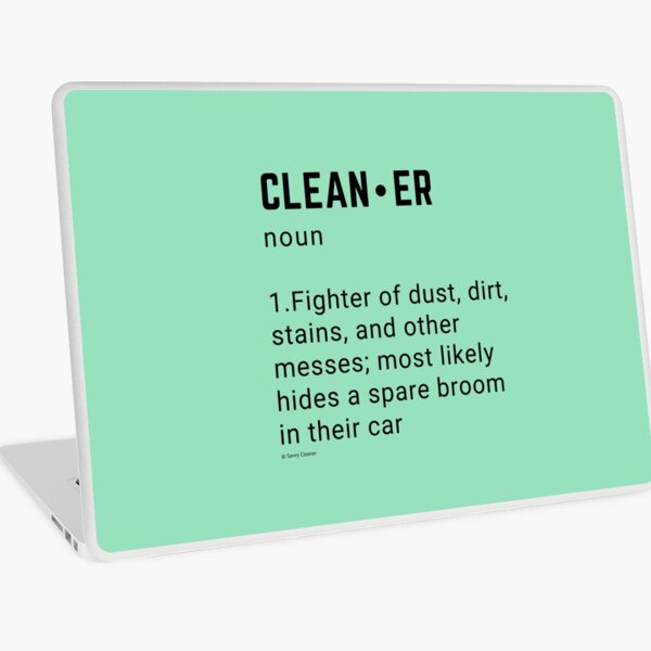 Item preview, Clean.er Noun, Housekeeping, Clean-Up Crew Humor designed and sold by SavvyCleaner.